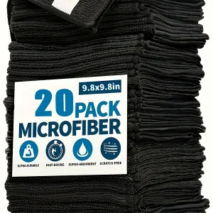 Heavy Duty Microfiber Cleaning Towels