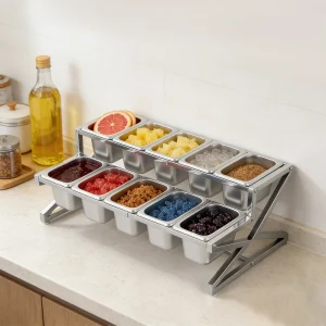 Stainless Steel Organizer Shelf Expandable Spice Rack